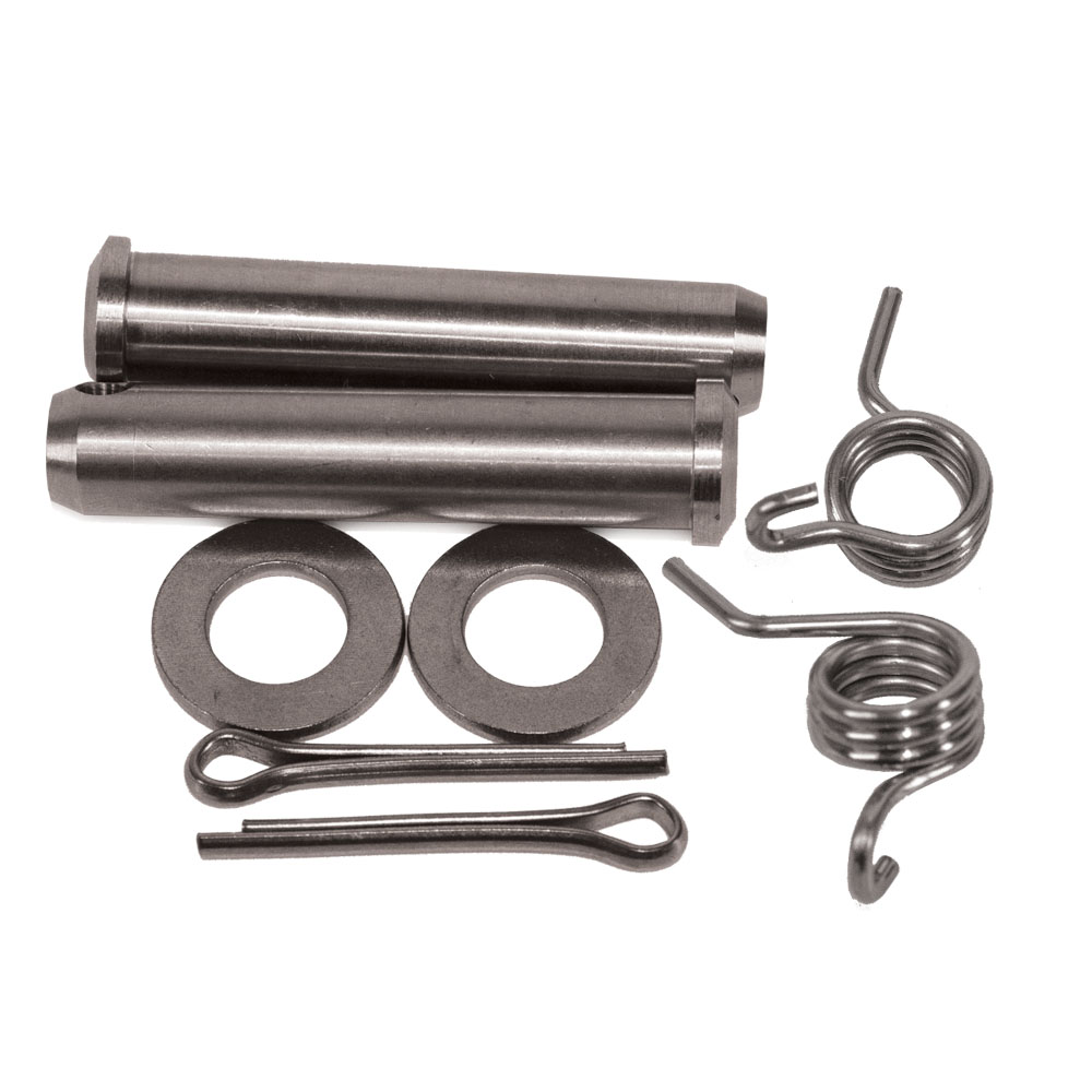 FOOT PEG PIN & SPRING SET KAWASAKI KX250 98-08, KX250F 06-26, KX450F 07-26, KX250X/450X 21-26  (R)